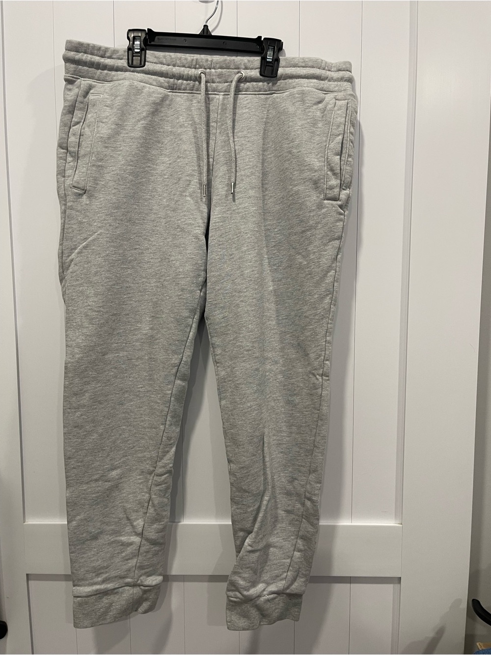H&M Light Grey Men's Sweatpants Joggers large